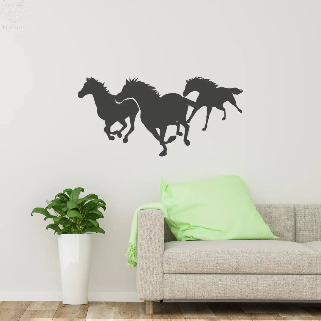 Paarden | Wanddecoratie FLEKKS